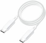 Blue Star kábel - Type-C (USB-C) / Type-C (USB-C) fehér kábel, 120 cm, 3A