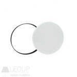 spectrumLED NYMPHEA BLACK & WHITE RINGS 32W NW 230V 115st IP54 IK04 FI380x55 WHITE / BLACK ROUND WITH SENSOR (SLI031036NW_PW_CZUJNIK)
