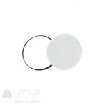spectrumLED NYMPHEA BLACK & WHITE RINGS 24W CW 230V 115st IP54 IK04 FI320x52 WHITE / BLACK ROUND WITH SENSOR (SLI031035CW_PW_CZUJNIK)