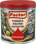 Festékbázis Factor Pergola dió 0, 75 l kültéri fafesték