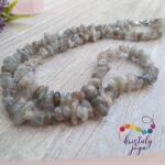 Kristály Jóga Shop Labradorit szemcse ásvány gyöngysor