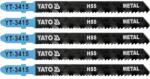 Yato Dekopírfűrészlap fémre T-befogás 24-10TPI 100/1, 0 mm HSS (5 db/cs) (yt-3415) - emaki