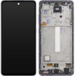 Samsung Piese si componente Display cu Touchscreen Samsung Galaxy A52 5G A526 / A52 A525, cu Rama, Violet, Service Pack GH82-25524C (GH82-25602C) - vexio