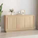 vidaXL Servantă, stejar sonoma, 102x35x55 cm, lemn prelucrat (831888) Comoda