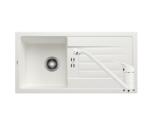 BLANCO Set chiuveta de bucatarie 86 cm, Blanco FAVUM 45 S + baterie de bucatarie Blanco Daras, Alb (524229SETG)