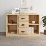 vidaXL Servantă, stejar sonoma, 104, 5x35, 5x67, 5 cm, lemn prelucrat (816235) Comoda