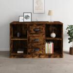 vidaXL Servantă, stejar afumat, 104, 5x35, 5x67, 5 cm, lemn prelucrat (816237) Comoda