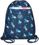 COOLPACK - Vert zsinóros hátizsák, tornazsák - Blue Unicorn