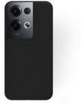 OPPO Reno8 Pro Telefontok - fekete szilikon hátlap tok - tokgalaxis