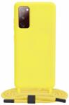 Techsuit Husa pentru Samsung Galaxy S20 FE 4G / S20 FE 5G - Techsuit Crossbody Lanyard - Yellow (KF2312959) - Technodepo