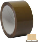  Barna színű csomagolószalag, ragasztószalag - 48 mm széles - 60 m hosszú - 36 db/karton - FÉL RAKLAPOS (RYL_44001_felraklap) - fenymasolopapir