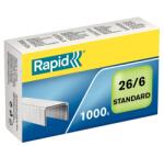 RAPID Capse 26/6, 1000 buc/cutie, RAPID Standard