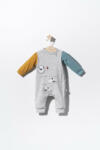 BabyJem Salopeta pentru bebelusi pug, tongs baby (culoare: gri, marime: 3-6 luni)