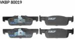 SKF set placute frana, frana disc SKF VKBP 80019 (VKBP 80019)