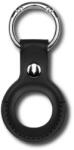 DEVIA AirTag Leather Key Ring Black (DEVATLKRBK) - pcone