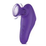 Tracy's Dog Clitoral Sucking Vibrator with Fingers Purple Vibrator