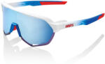 100% S2 TotalEnergies Team Matte piros-kék-fehér napszemüveg (HIPER kék lencsék)