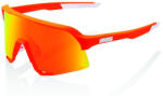  100% S3 Soft Tact Neon Orange narancssárga napszemüveg (HIPER piros lencsék)