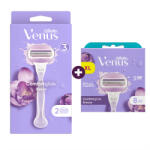 Gillette Venus ComfortGlide Breeze csomag: női borotva + 10 db borotvabetét