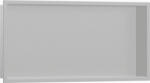 Hansgrohe XtraStoris Original Falfülke integrált kerettel, 30x60x10 cm, rozsdamentes acél hatású 56064800 (56064800)