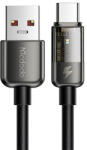 Mcdodo Cablu pentru incarcare si transfer date Mcdodo CA-3150, USB/USB-C, 66W / 100W, 6A, 1.2m, Indicator LED, Negru (CA-3150)