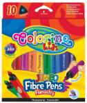 Colorino Filctoll készlet JUMBO, háromszögű, 10 szín