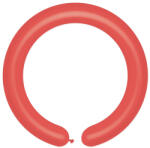 Gemar Cső (modellező) lufi, piros, (D4/05), 100 db/csomag