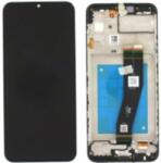 Samsung GH81-21233A Gyári Samsung Galaxy A03S SM-A037F LCD kijelző érintővel fekete kerettel, előlap (164mm készülék verzió) (GH81-21233A)