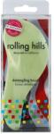 Rolling Hills Perie de păr, verde deschis - Rolling Hills Detangling Brush Travel Size Light Green