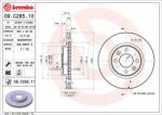 BREMBO Disc frana BREMBO 09. C285.11 - piesa-auto