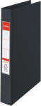 Esselte Caiet mecanic a4 4 inele 25mm/42mm negru standard esselte (ES14462)