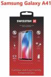 SWISSTEN Case Friendly Samsung Galaxy A41 üvegfólia - fekete (54501772)