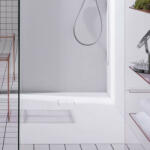 Laufen Solutions Marbond szögletes zuhanytálca 120x80 cm csúszásgátló felülettel, fehér H2154410000001 (H2154410000001)
