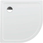 Laufen Platina íves acéllemez zuhanytálca 100x100x2, 5 cm, fehér H2150090000401 (H2150090000401)