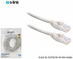 S-Link Kábel - SL-CAT40 (UTP patch kábel, CAT5e, szürke, 40m) - 2666 (2666)