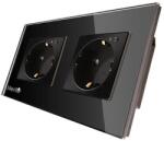 Mentor Priza Smart Wireless Mentor ES017 dubla incastrata WiFi 16A 2000W (MMDES017-72874)