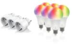 DELTACO Смарт комплект DELTACO SH-KIT03, 3 x мини контакти, 6 x LED крушки (SH-KIT03) - xtreme