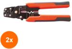 HARDEN Set 2 x Cleste Multifunctional, Domeniu 0.6 - 2 mm, Otel Cr-V, Profesional, Harden (COR-2xZH660629) Cleste