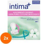 Intima Plus Set 2 x 14 Absorbante Hipoalergenice Intima Plus, 100 % Bumbac, Zi (ROC-2xSODI00519)