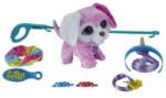 Hasbro Toy Interactive Animals - Cățeluș pentru o plimbare cu accesorii de păr, 0338115