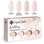 Crystal Nails - WEDDING - 3 STEP CRYSTALAC KÉSZLET (4X4ML)