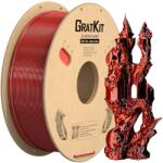 GratKit Silk Dual-Color PLA - Fekete/Piros, 1kg