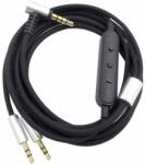 PadForce Cablu audio PadForce pentru casti Sol Republic V8, V10, V12, Jack 2.5mm la Jack 3.5mm, Control Volum, Lungime 1.20m