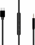 PadForce Cablu audio PadForce pentru casti Bose 700, QC25, QC35, OE2, Type-C la Jack 2.5mm, Control Volum, Lungime 1.50m