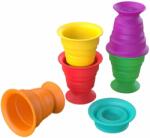 Baby Einstein Сензорни играчки за баня Baby Einstein - Stack & Squish Cups (12494)