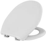 Styron Fehér WC ülőke, Duroplast, Soft Close, Easy Click (STY-550-14)