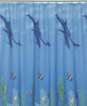 Globalviva Textil Zuhanyfüggöny Dolphin (188004)