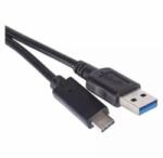 EMOS SM7021BL USB-A - USB-C töltő- és adatkábel 1m fekete