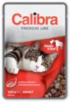 Calibra Cat Pouch Premium Chicken and Beef 100 g - petmax