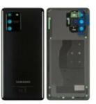 Samsung GH82-21670A Gyári akkufedél hátlap - burkolati elem Samsung Galaxy S10 Lite, fekete (GH82-21670A)